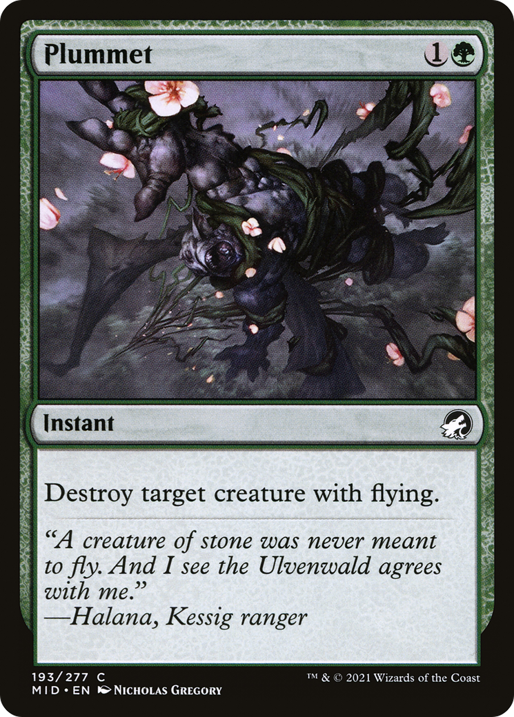 Plummet [Innistrad: Midnight Hunt]-1