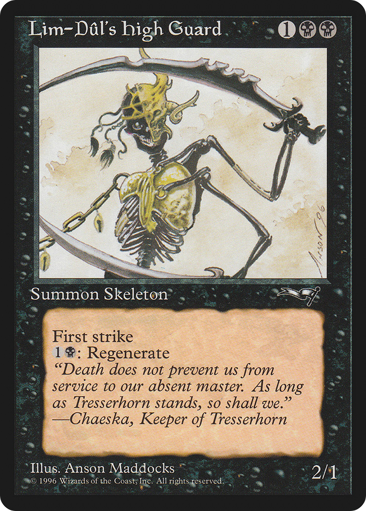 Lim-Dul's High Guard (Holding Sword) [Alliances]-1