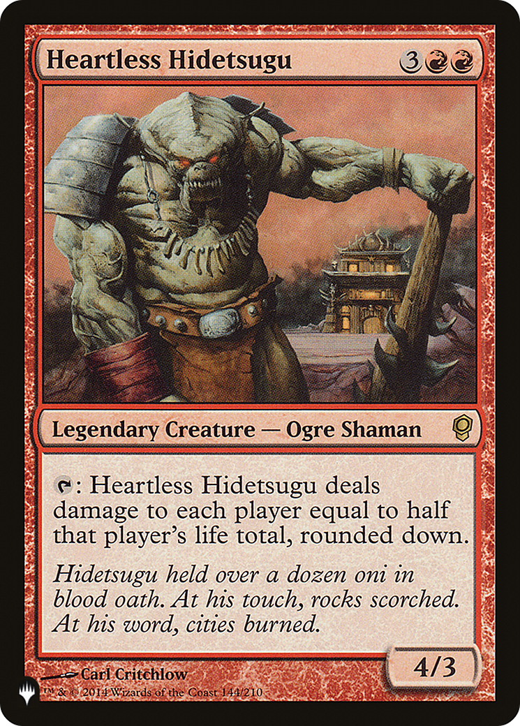 Heartless Hidetsugu [The List]-1
