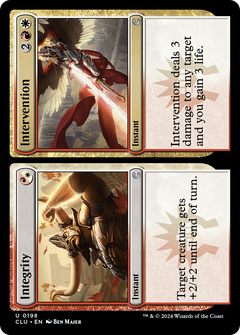 Integrity // Intervention [Ravnica: Clue Edition]-1