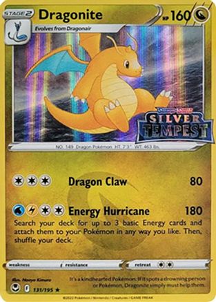 Dragonite (131/195) (Silver Tempest Stamped) [Sword & Shield: Silver Tempest]-1