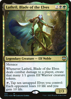 Lathril, Blade of the Elves [Kaldheim Commander]-1