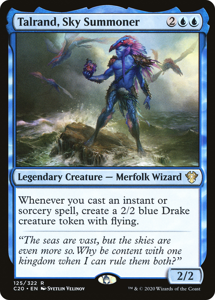 Talrand, Sky Summoner [Commander 2020]-1