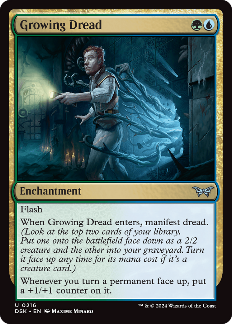 Growing Dread [Duskmourn: House of Horror]-1