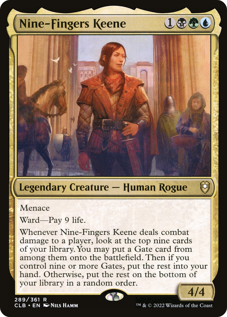 Nine-Fingers Keene [Commander Legends: Battle for Baldur's Gate]-1