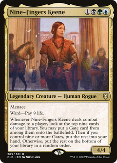 Nine-Fingers Keene [Commander Legends: Battle for Baldur's Gate]-1