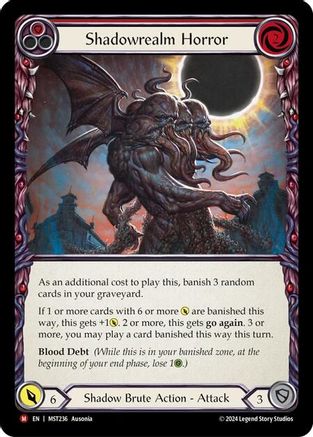 Shadowrealm Horror [MST236] (Part the Mistveil)  Rainbow Foil-1