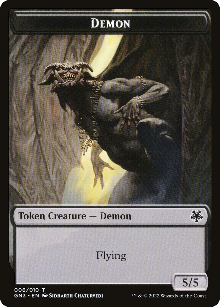 Demon (TGN3-006) - Game Night: Free-for-All Tokens-1