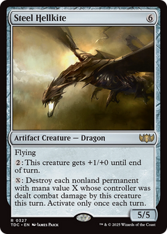 Steel Hellkite [Tarkir: Dragonstorm Commander]-1
