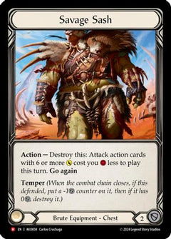 Savage Sash [AKO004] (Armory Deck: Kayo)-1