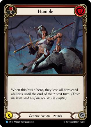 Humble (Red) [AKO009] (Armory Deck: Kayo)-1