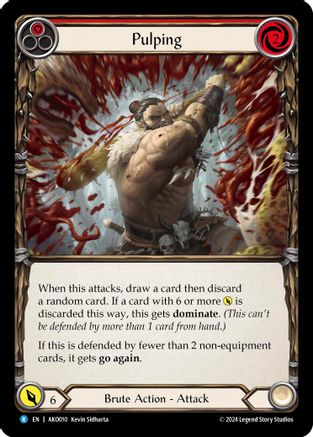 Pulping (Red) [AKO010] (Armory Deck: Kayo)-1