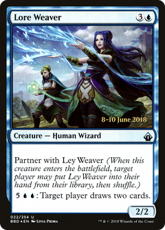 Lore Weaver [Battlebond Prerelease Promos]-1
