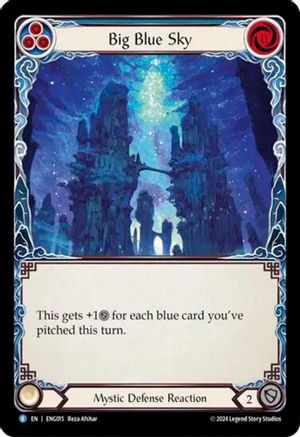Big Blue Sky [ENG015] (Part the Mistveil Enigma Blitz Deck)-1