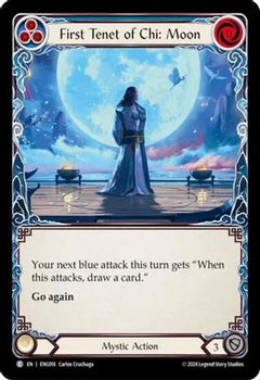 First Tenet of Chi: Moon [ENG018] (Part the Mistveil Enigma Blitz Deck)-1