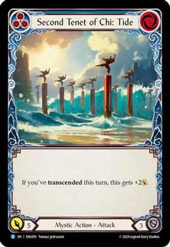 Second Tenet of Chi: Tide [ENG019] (Part the Mistveil Enigma Blitz Deck)-1