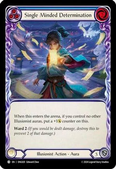 Single Minded Determination [ENG020] (Part the Mistveil Enigma Blitz Deck)-1