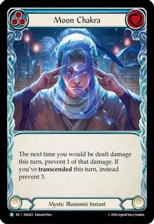Moon Chakra [ENG023] (Part the Mistveil Enigma Blitz Deck)-1