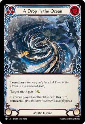 A Drop in the Ocean [ENG025] (Part the Mistveil Enigma Blitz Deck)-1