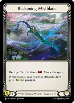 Beckoning Mistblade [NUU002] (Part the Mistveil Nuu Blitz Deck)-1