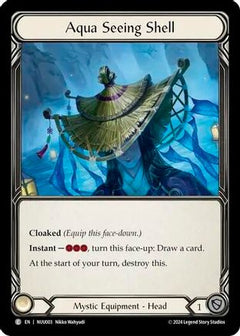 Aqua Seeing Shell [NUU003] (Part the Mistveil Nuu Blitz Deck)-1