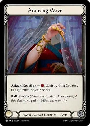 Arousing Wave [NUU005] (Part the Mistveil Nuu Blitz Deck)-1