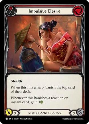 Impulsive Desire (Red) [NUU011] (Part the Mistveil Nuu Blitz Deck)-1