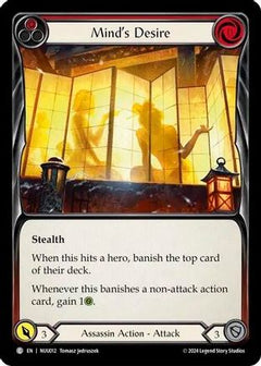 Mind's Desire (Red) [NUU012] (Part the Mistveil Nuu Blitz Deck)-1
