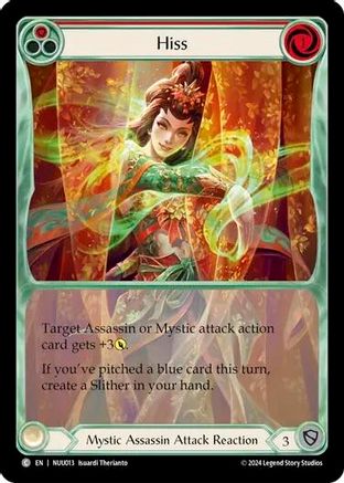 Hiss (Red) [NUU013] (Part the Mistveil Nuu Blitz Deck)-1
