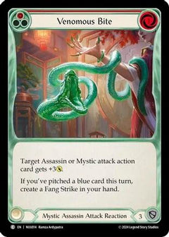 Venomous Bite [NUU014] (Part the Mistveil Nuu Blitz Deck)-1