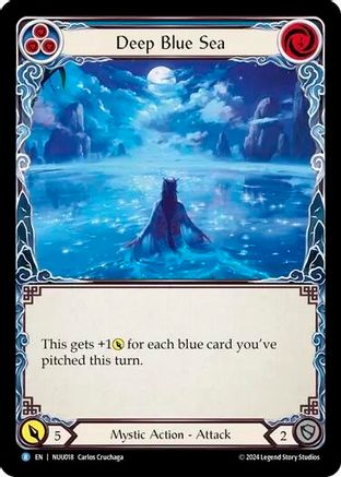 Deep Blue Sea [NUU018] (Part the Mistveil Nuu Blitz Deck)-1