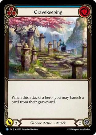 Gravekeeping [NUU020] (Part the Mistveil Nuu Blitz Deck)-1