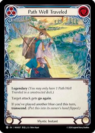 Path Well Traveled [NUU027] (Part the Mistveil Nuu Blitz Deck)
