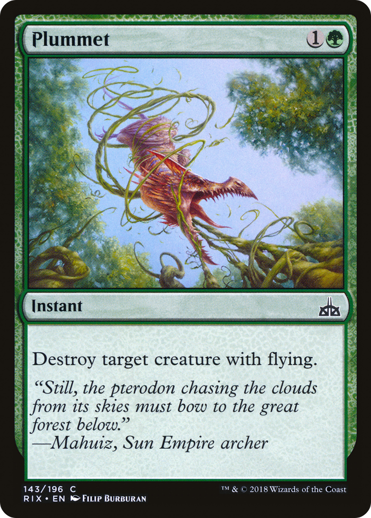 Plummet [Rivals of Ixalan]-1