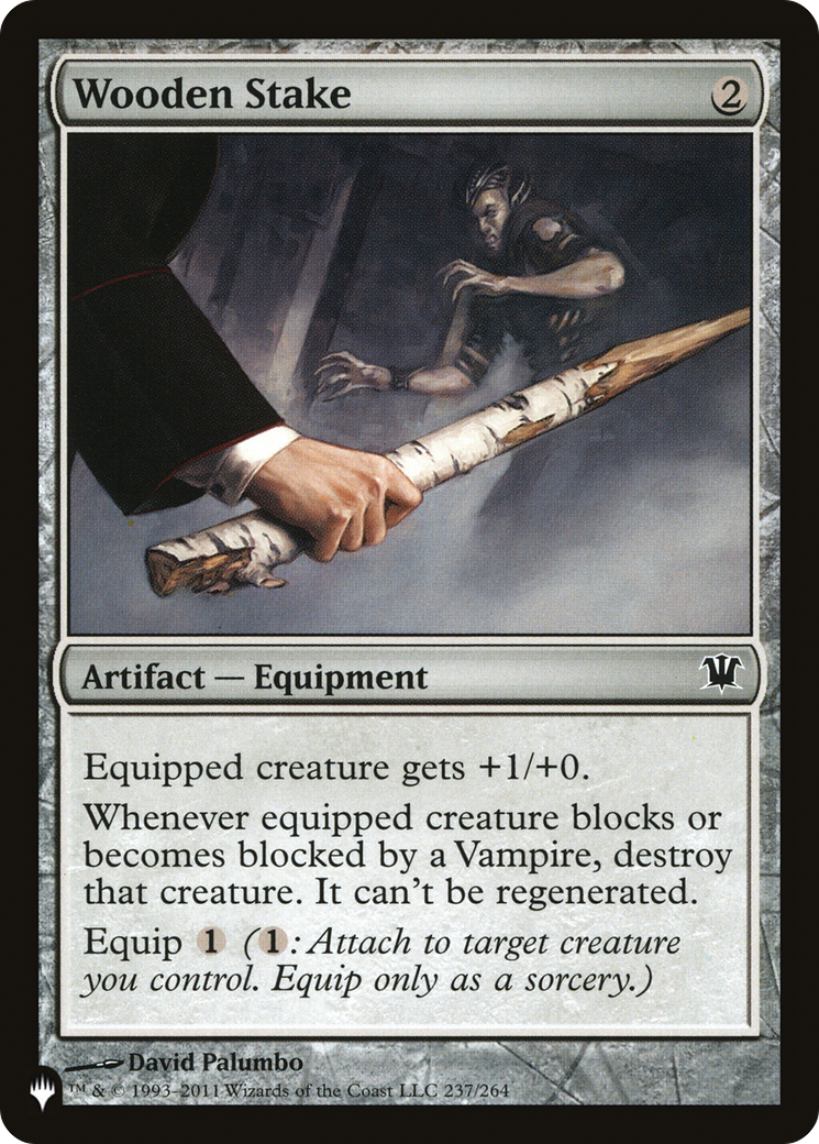 Wooden Stake (LIST-ISD-237) - The List-1