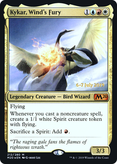 Kykar, Wind's Fury [Core Set 2020 Prerelease Promos]-1