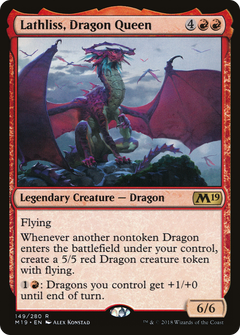 Lathliss, Dragon Queen [Core Set 2019]-1