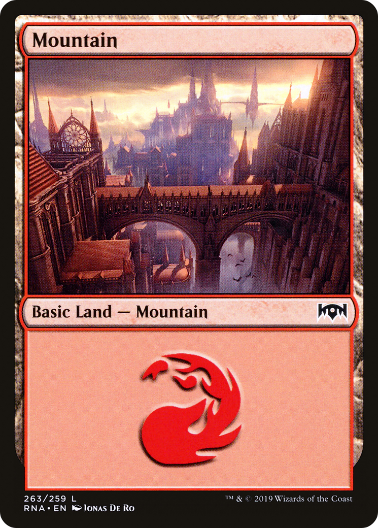 Mountain (263) [Ravnica Allegiance]-1
