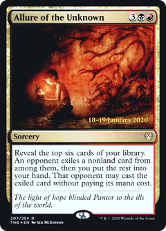 Allure of the Unknown [Theros Beyond Death Prerelease Promos]-1
