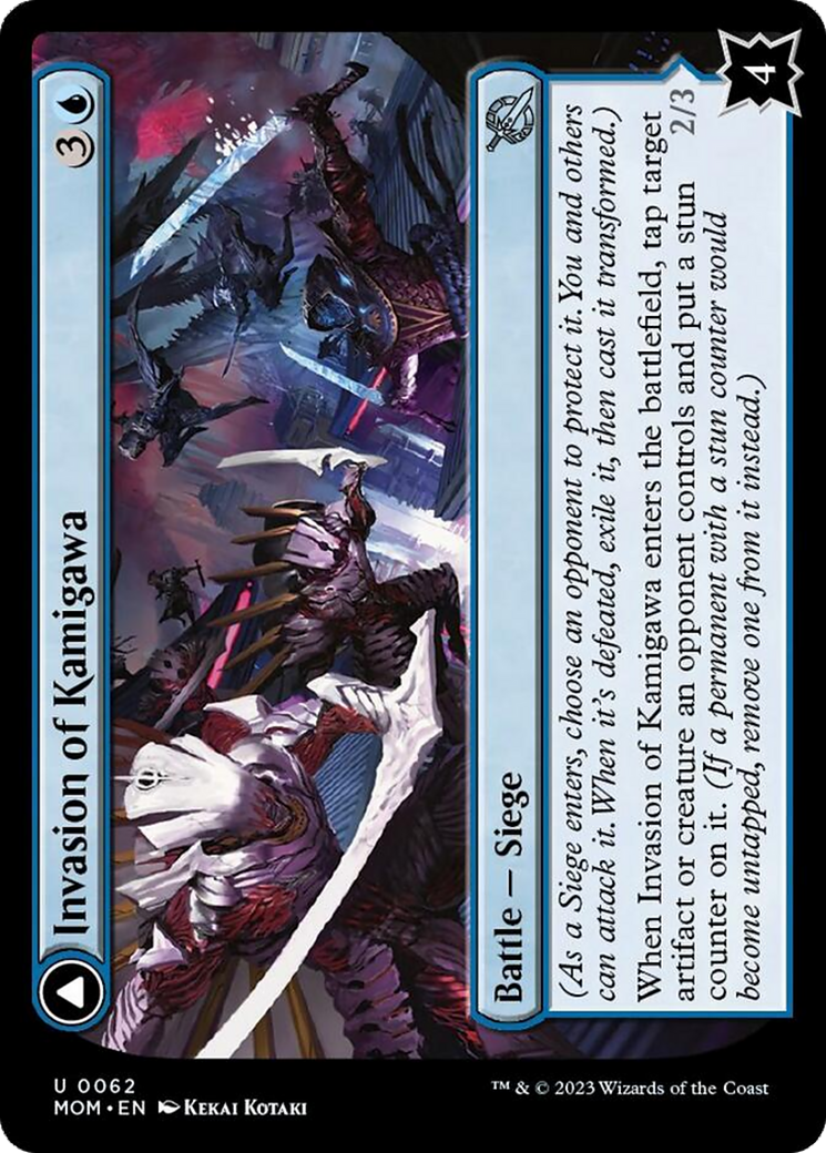 Invasion of Kamigawa // Rooftop Saboteurs [March of the Machine]-1