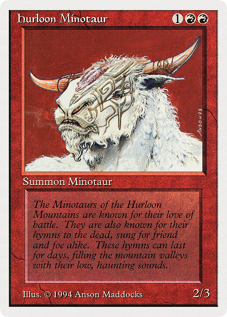 Hurloon Minotaur [Summer Magic / Edgar]-1