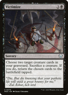 Victimize (MOC-270) - March of the Machine Commander-1