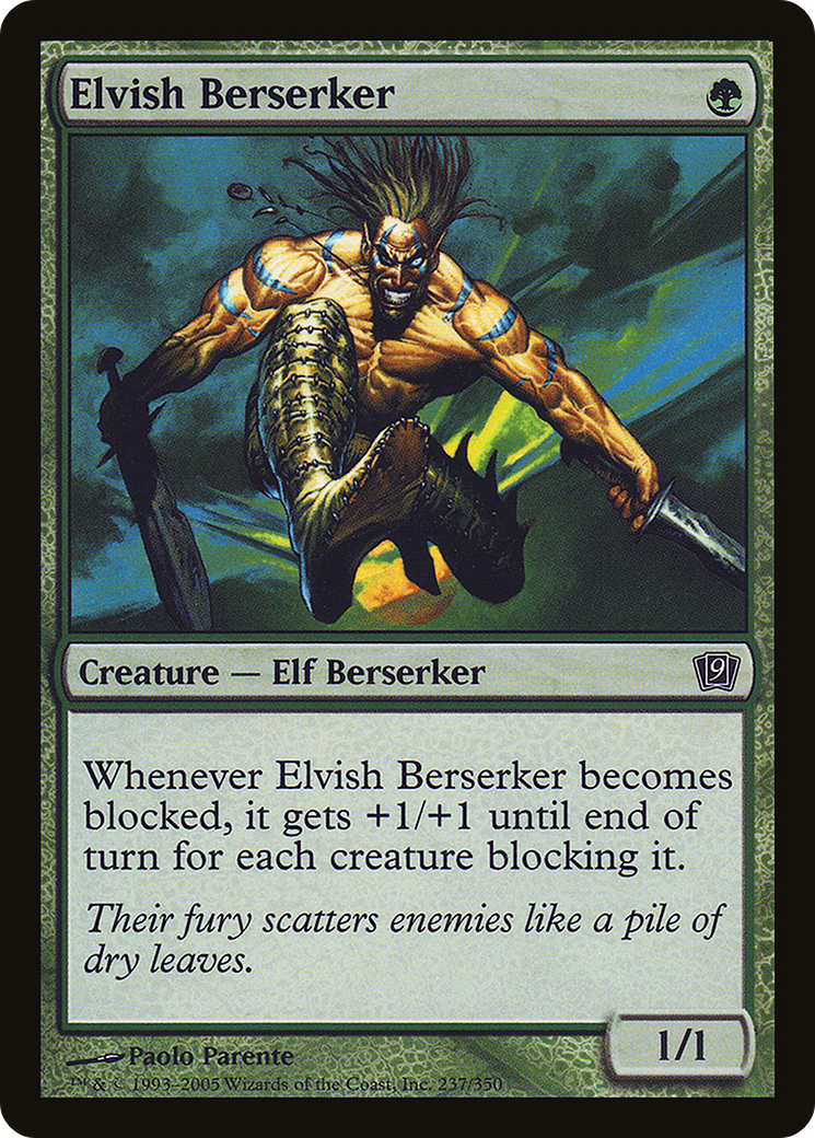 Elvish Berserker [Ninth Edition]-1