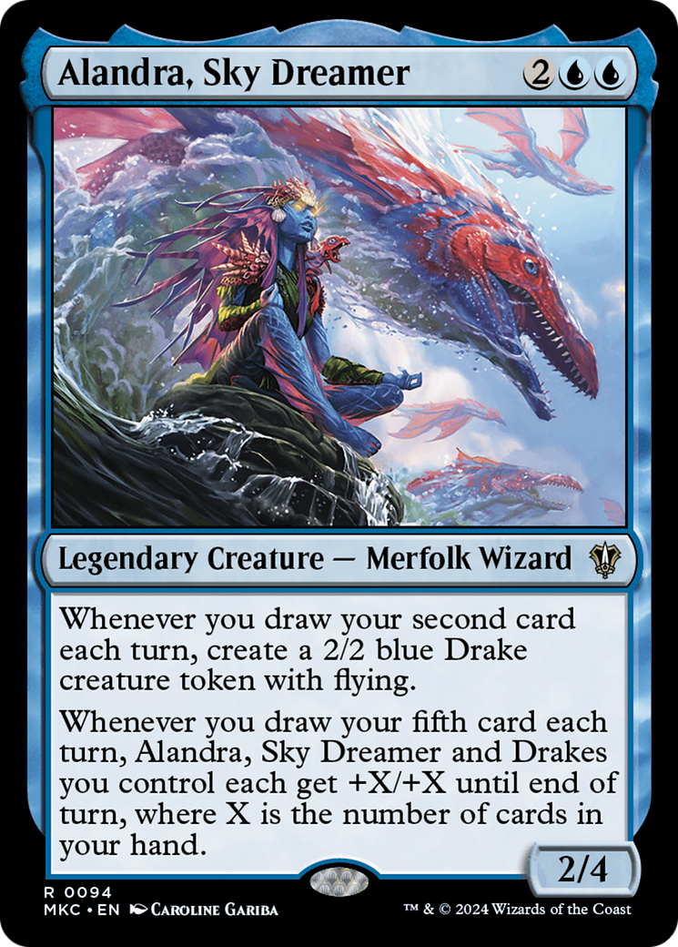 Alandra, Sky Dreamer [Murders at Karlov Manor Commander]-1