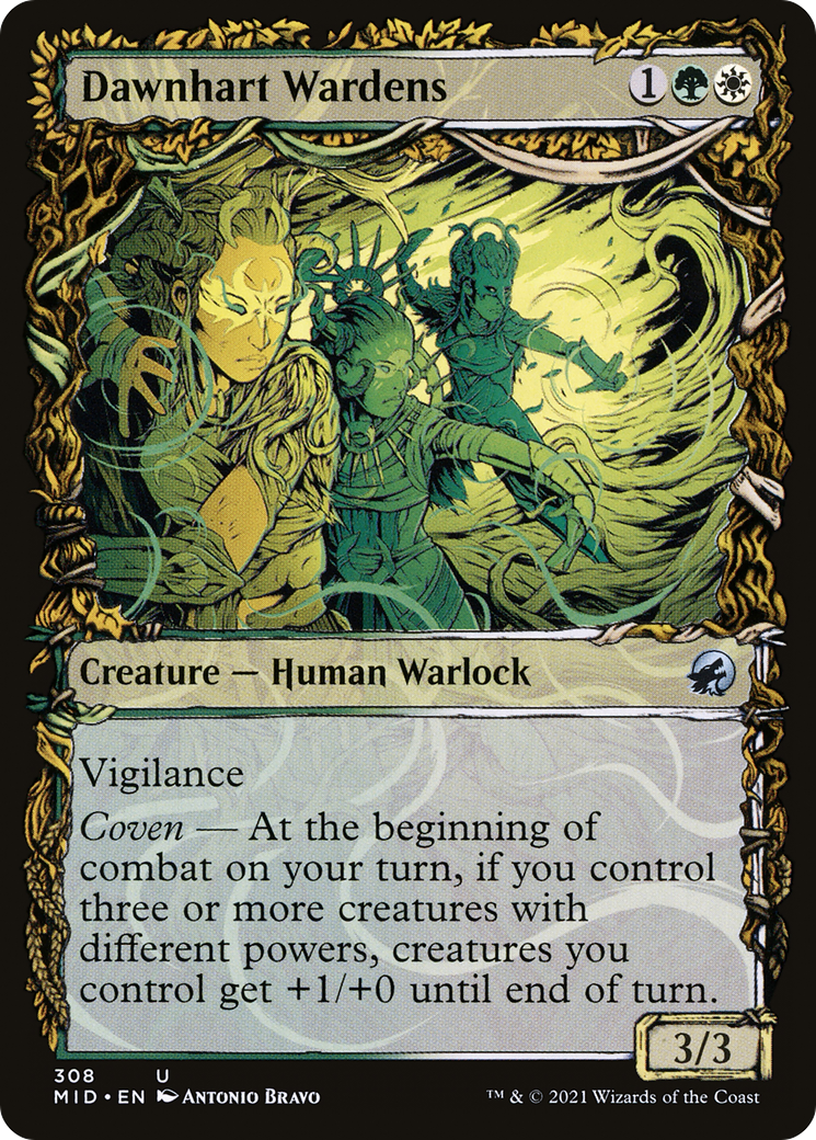 Dawnhart Wardens (Showcase Equinox) [Innistrad: Midnight Hunt]-1