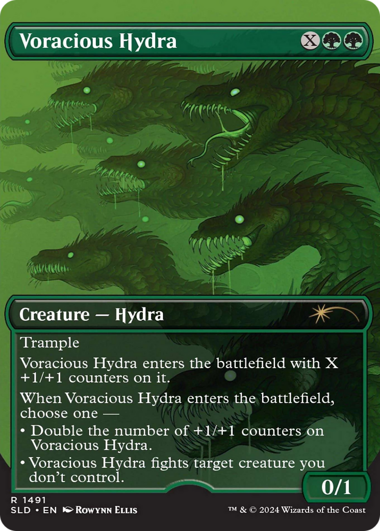 Voracious Hydra (Rainbow Foil) [Secret Lair Drop Series]-1