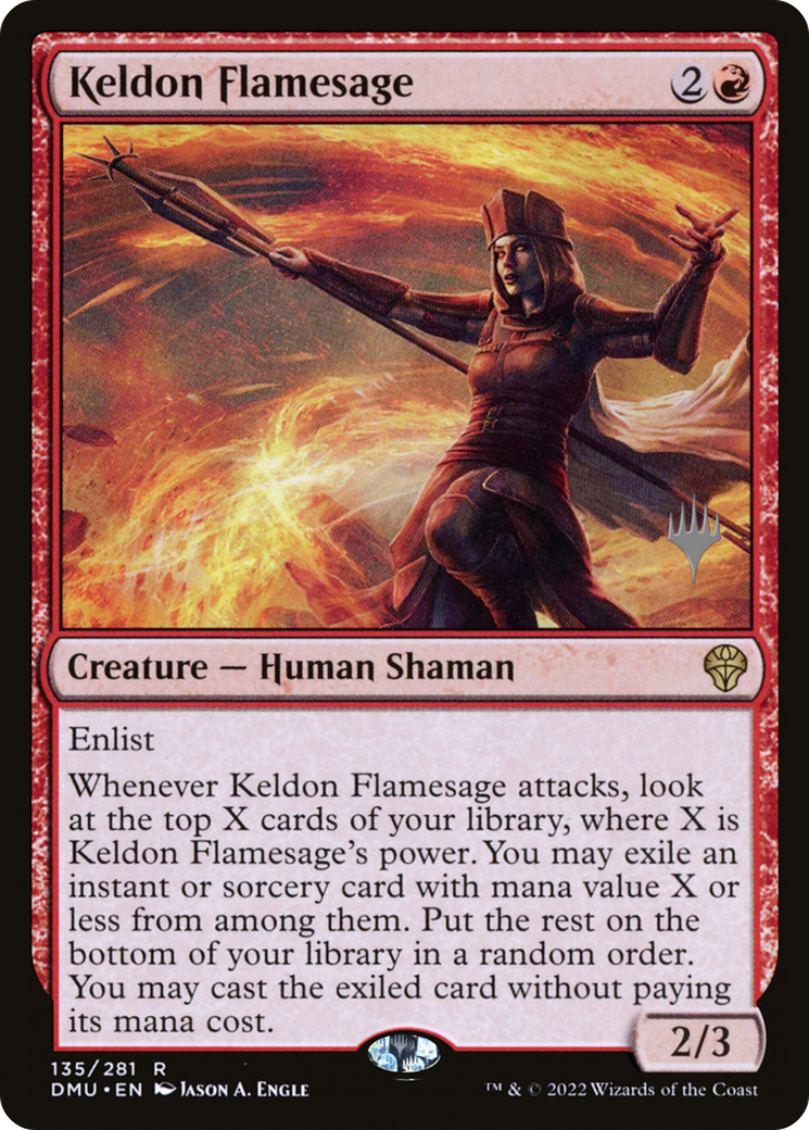 Keldon Flamesage (Promo Pack) [Dominaria United Promos]-1