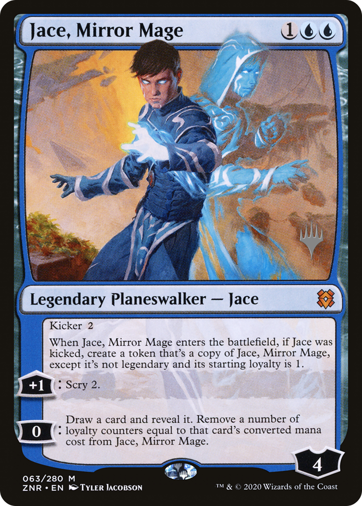 Jace, Mirror Mage (Promo Pack) [Zendikar Rising Promos]-1