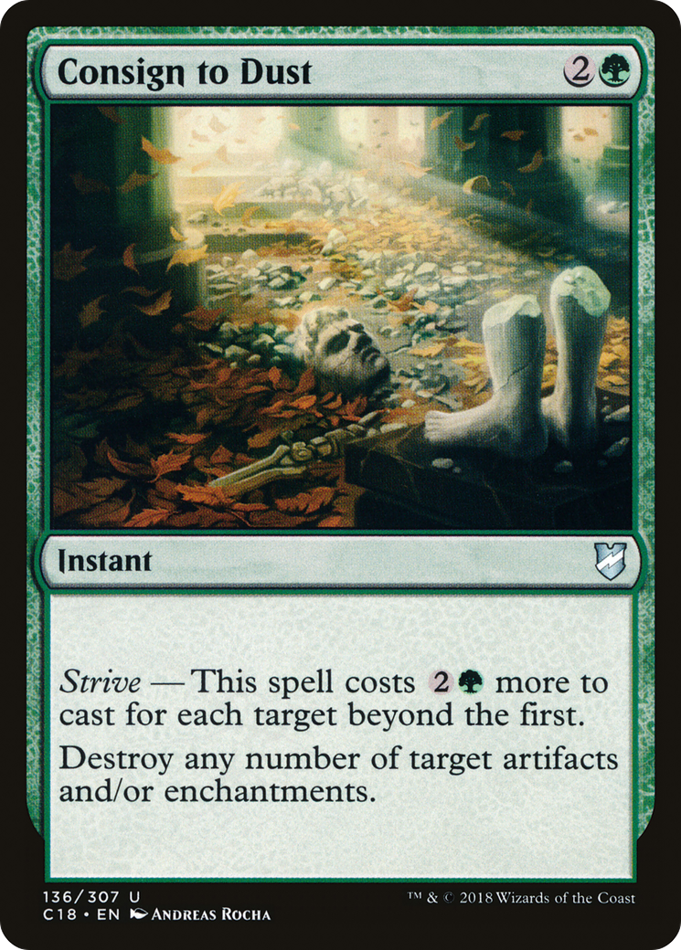 Consign to Dust [Commander 2018]-1