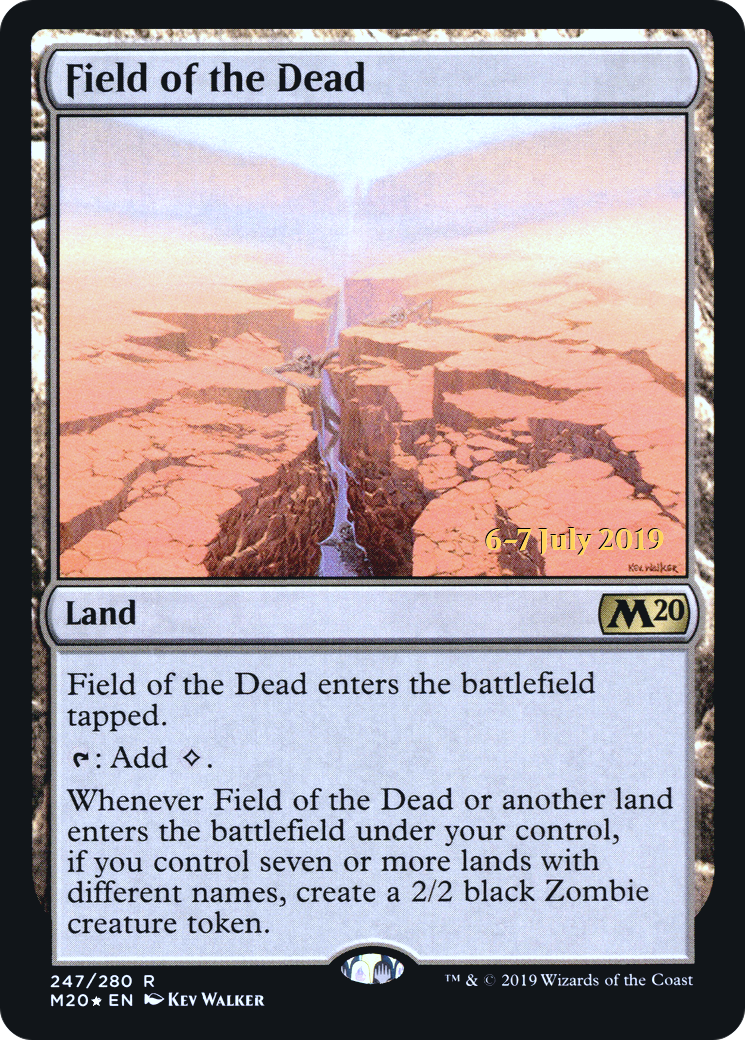 Field of the Dead [Core Set 2020 Prerelease Promos]-1